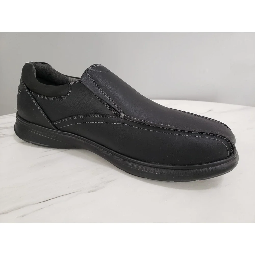 Saddlebred Tallon Black Loafers 11.5 Slip-On Dress‎ Shoes Comfort Casual Office